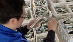 topa hydraulic fitting Quality Control