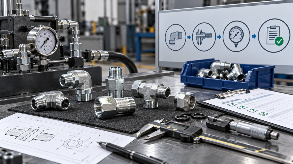 Hydraulic Fitting Thread Types